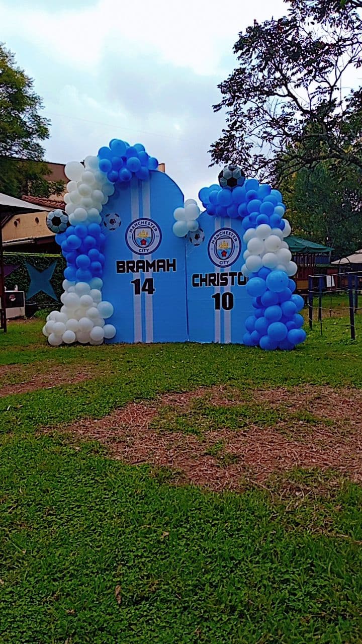 Double Door Shape Balloon Garland