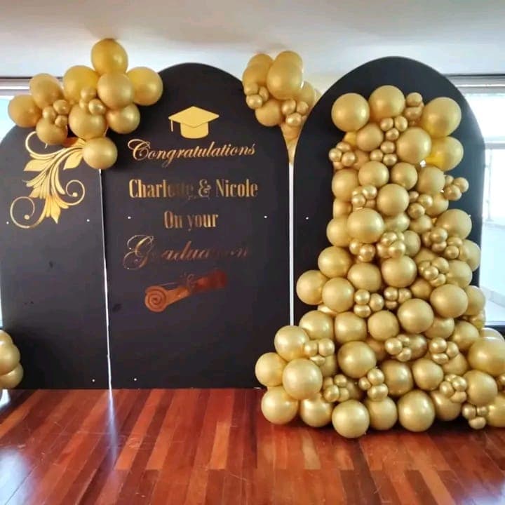 Triple Door Shape Balloon Garland